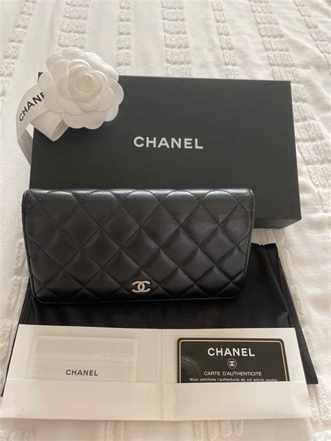 chanel porte yen wallet|real real Chanel wallets.